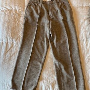 H&M Men's Elegant Gray Dress Pants